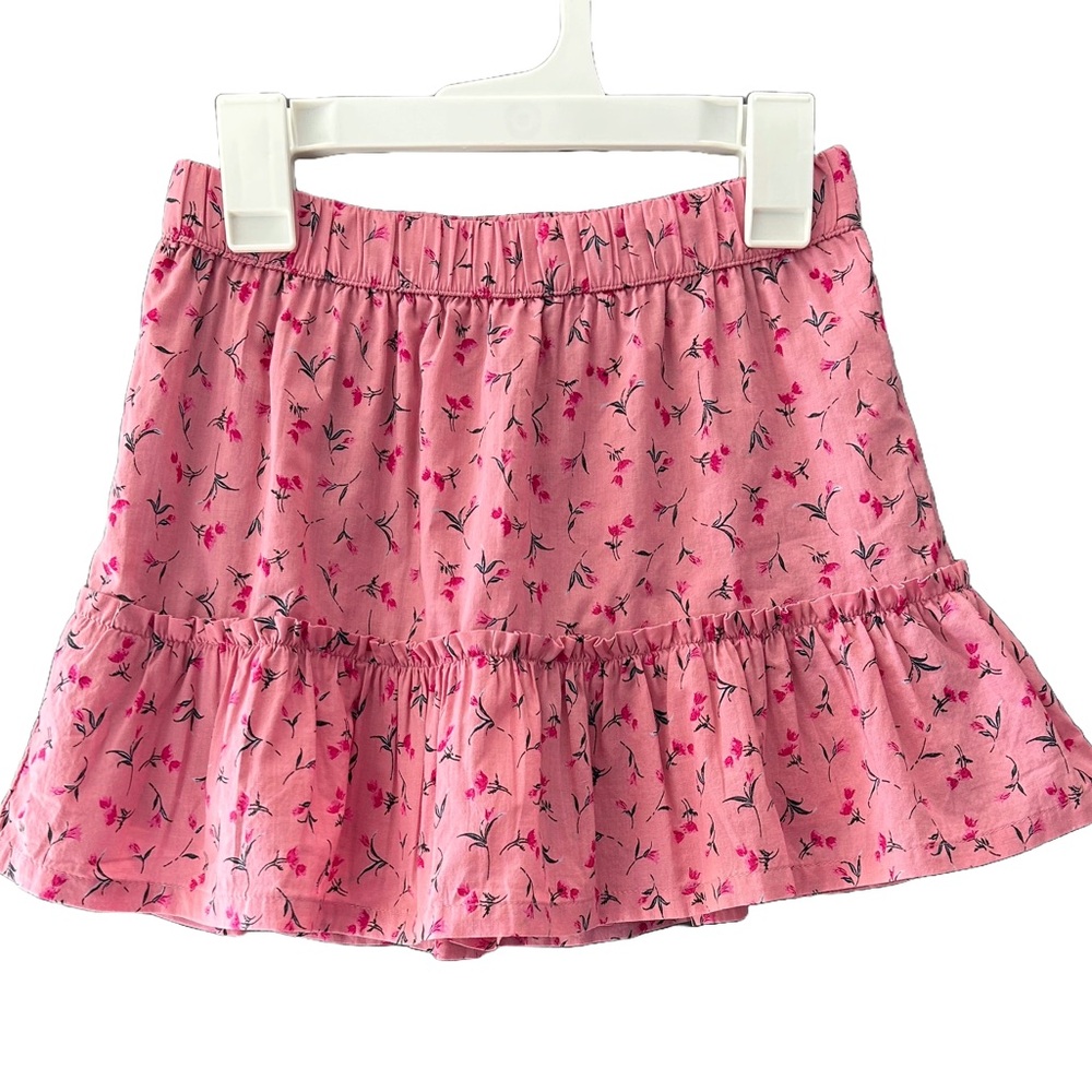 NWT GAP Kids Pink Floral Skort